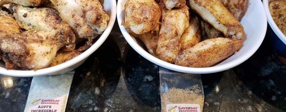 Delicious and Easy Chicken Wings with Save The Day Seasonings Delicious and Easy Chicken Wings with Save The Day Seasonings